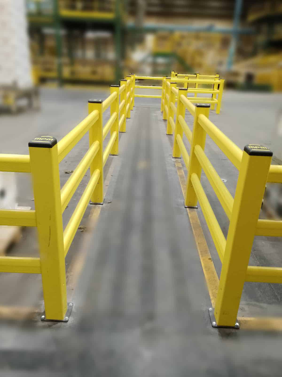 instalación de protecciones flexibles.