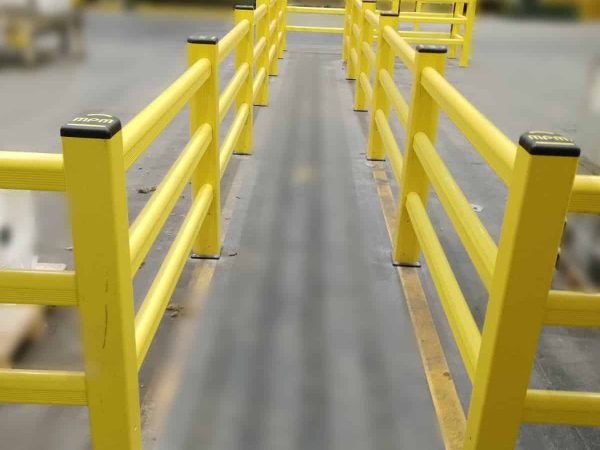instalación de protecciones flexibles.